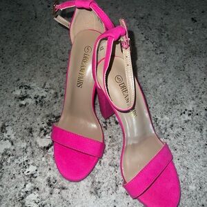 Dream Paris Hot Pink Heels